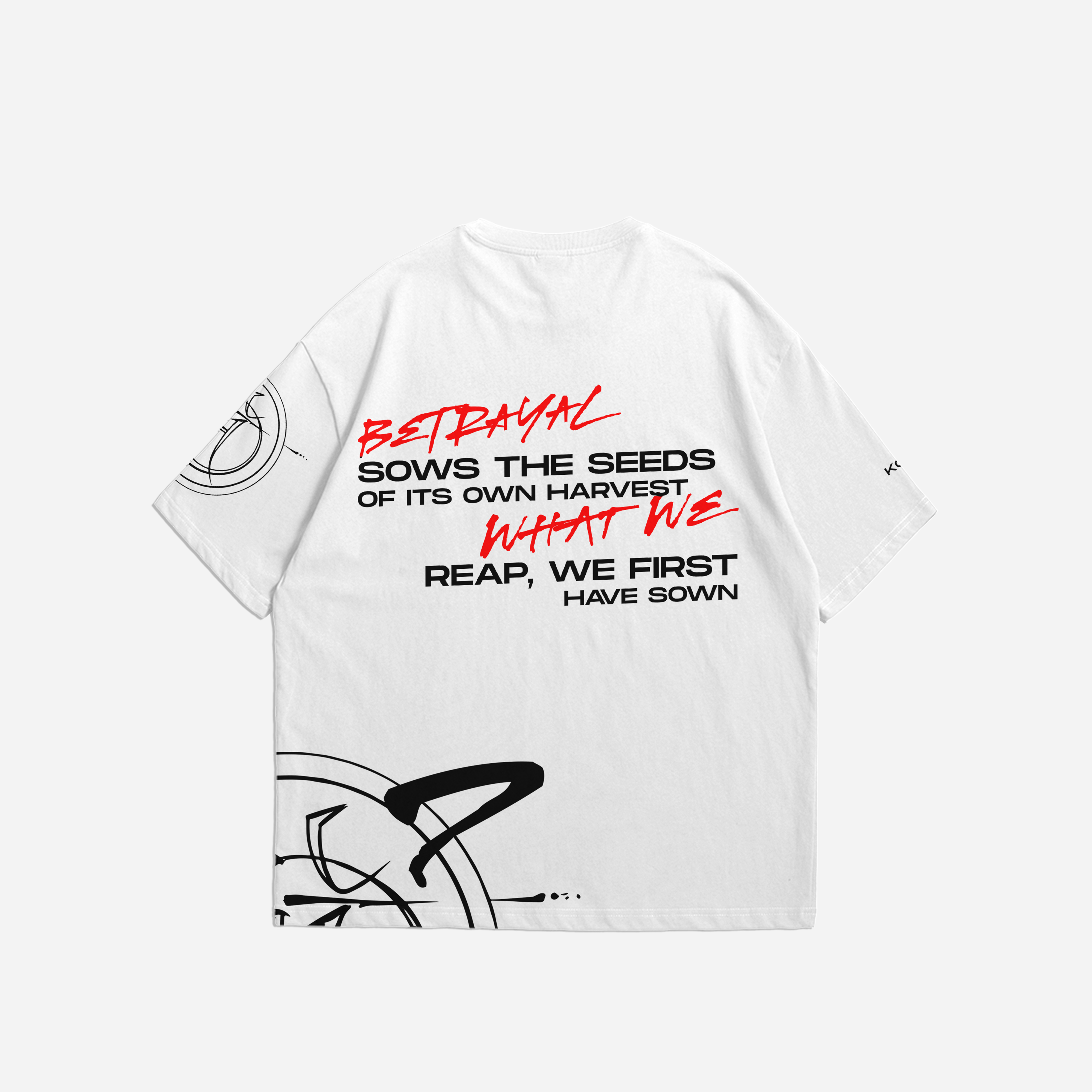 Karma ♾ Order OVERSIZED TSHIRT | KON India