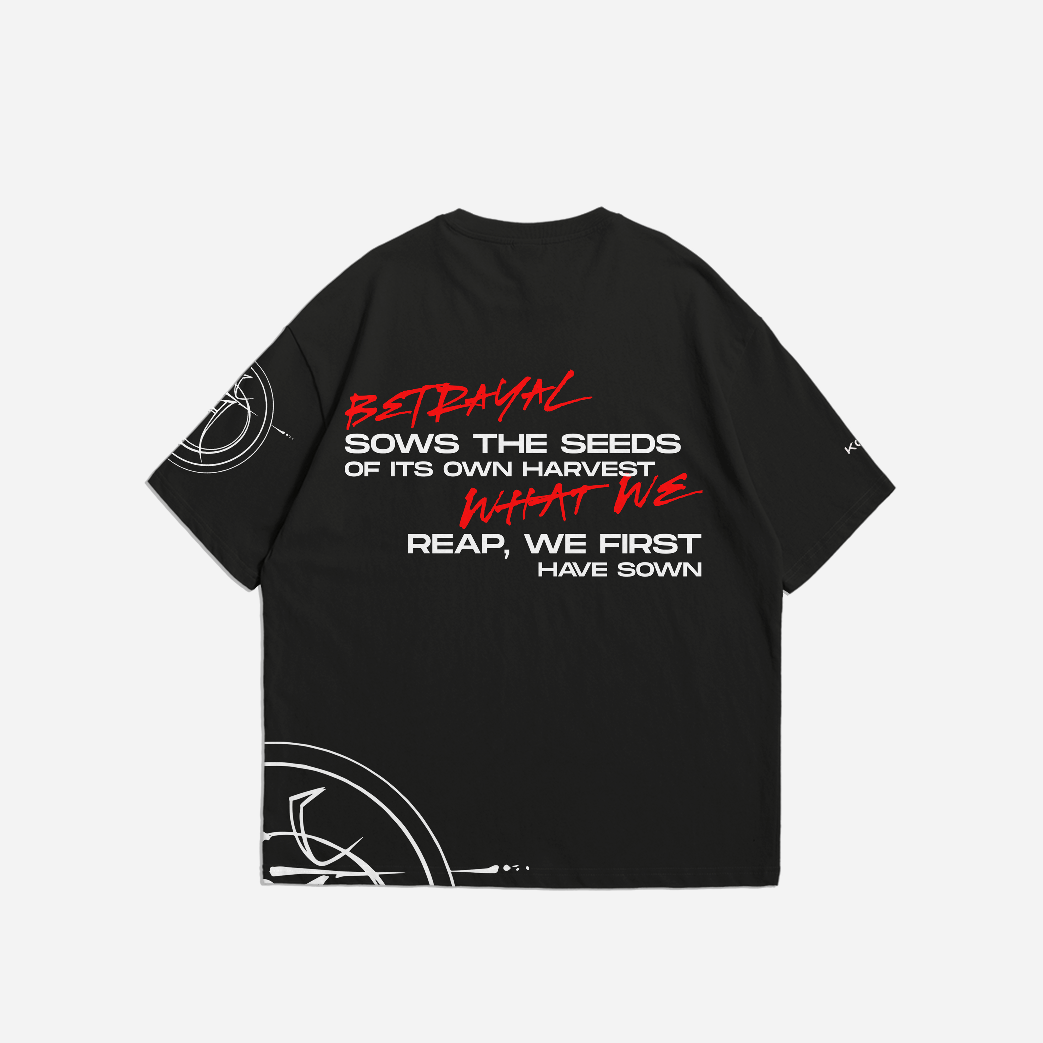 Karma ♾ Order OVERSIZED TSHIRT | KON India